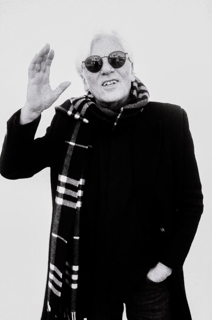 Hitchcock embraces his cosmic perspective with a playful edge.