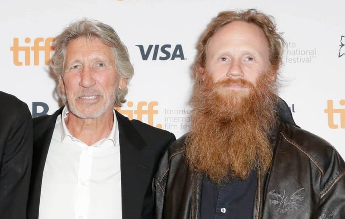 Roger Waters and Harry Waters performing together
