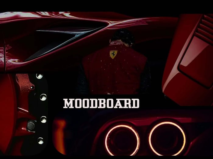 Rosso Corsa finish radiates depth and liquid metallic shine