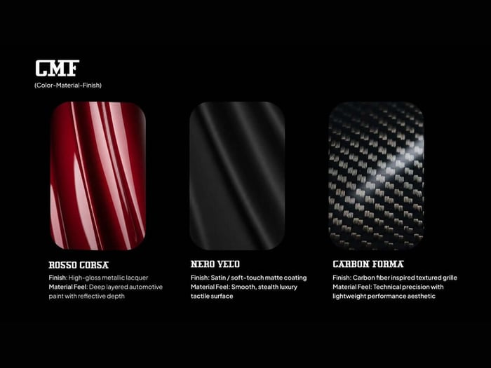 Rosso celebrates visibility and expression in home audio design