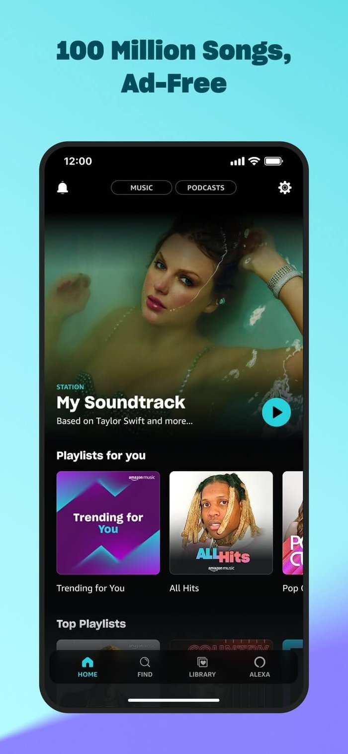 The sleek Samsung Galaxy lineup with Amazon Music preinstalled