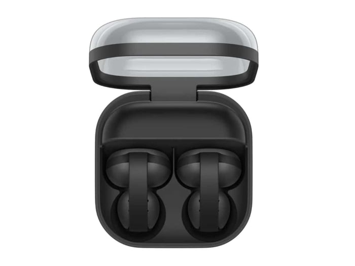 Side view of the Samsung Galaxy Buds On open-ear design