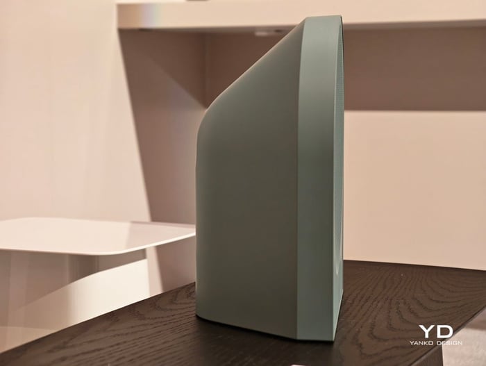 Samsung Music Studio speakers paired with Samsung TV