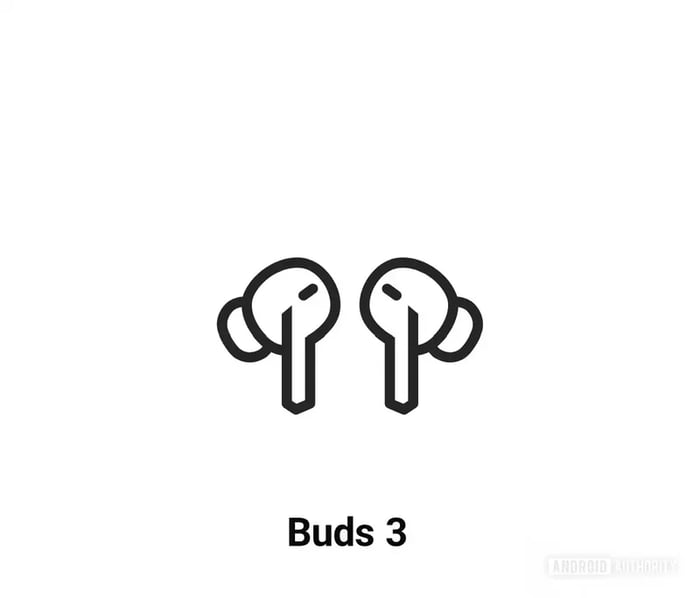 Detail on the Buds 4’s updated earbud shape and stem.