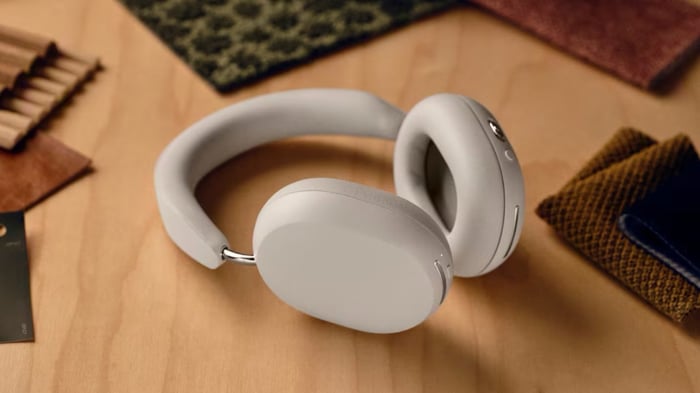 Sonos Ace headphones with sleek metal and memory foam design