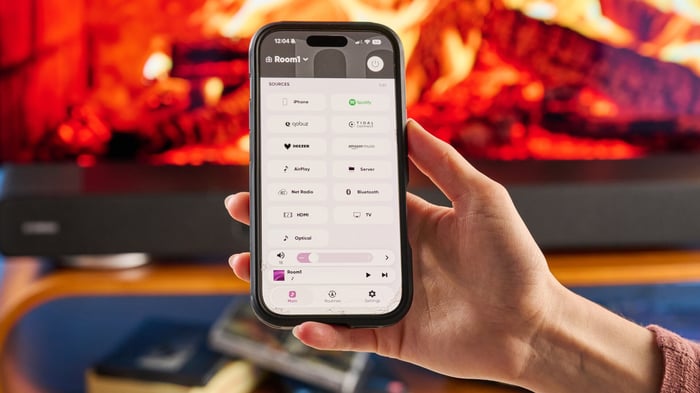 Yamaha True X Surround 90A playing music
