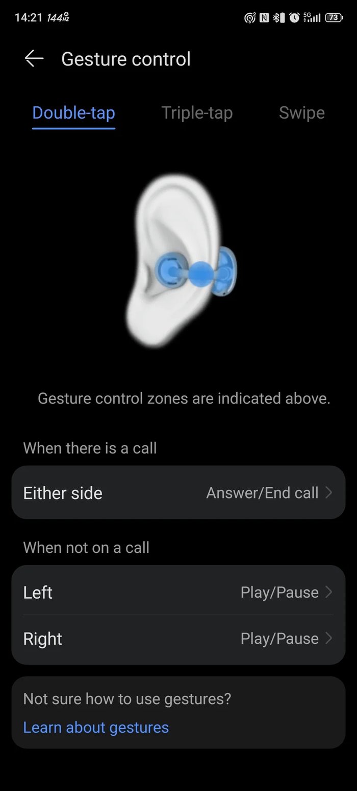 Huawei FreeClip 2 app interface