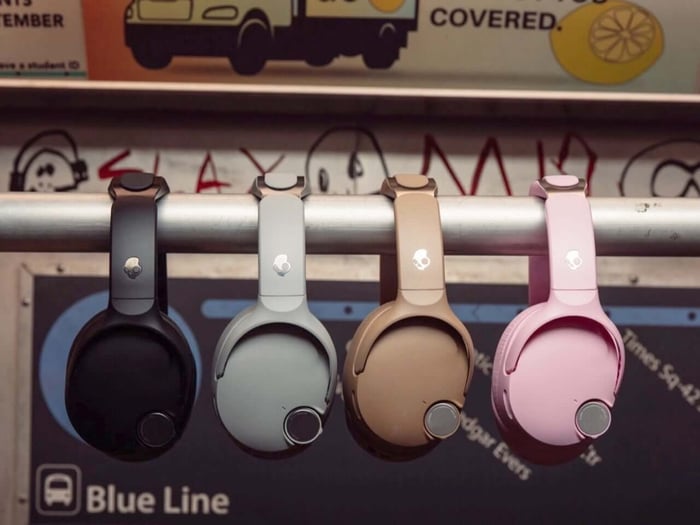 Close-up of Skullcandy Crusher 1080 ANC earcup