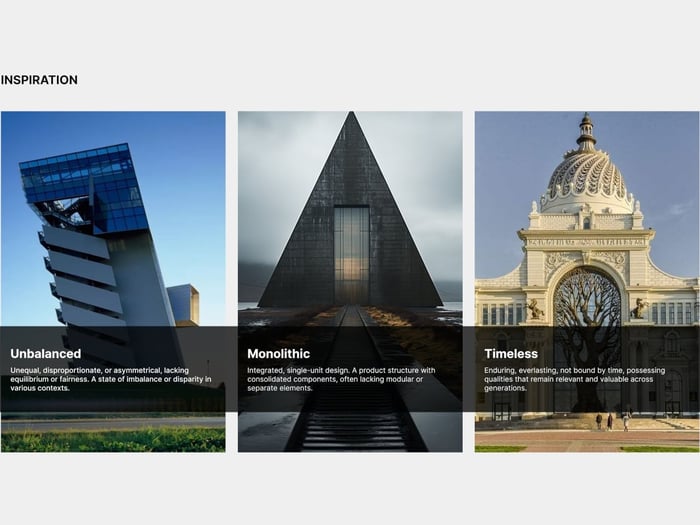 Sonique speaker with sleek, minimalist design and fabric front