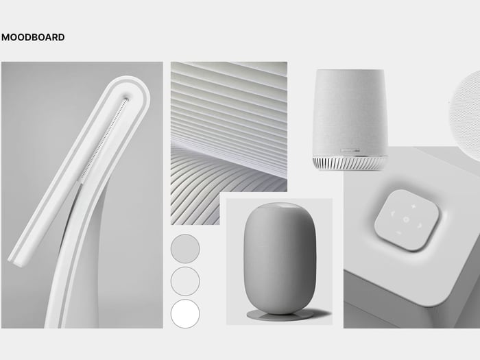 Side view showing Sonique’s slim, tall profile with a slight lean