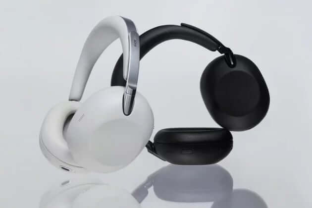 Sony 1000X The Collexion in platinum and black showcasing premium metal design