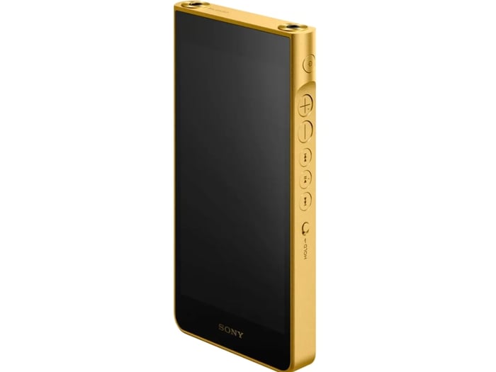 Sony Walkman rear panel with dark textured grip