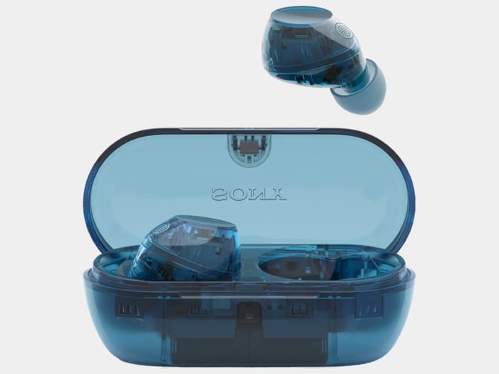 Sony WF-C710N Transparent Blue Earbuds
