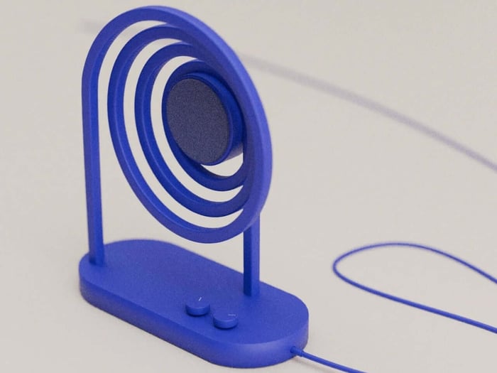 Loopen’s concentric loop design captures the essence of sound waves.