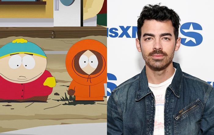 South Park and Joe Jonas. CREDIT: Paramount+