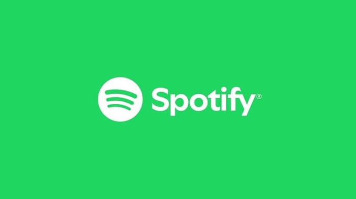 Spotify logo on a green background