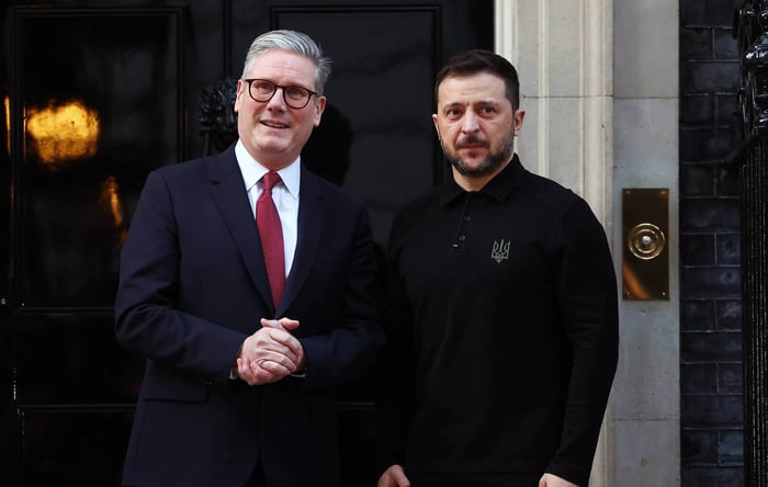 Starmer and Zelenskyy