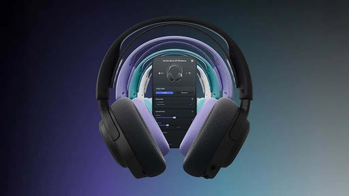 SteelSeries Arctis Nova 3 in vibrant colors