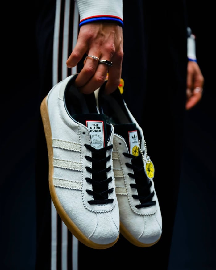 Manchester United x The Stone Roses trainers