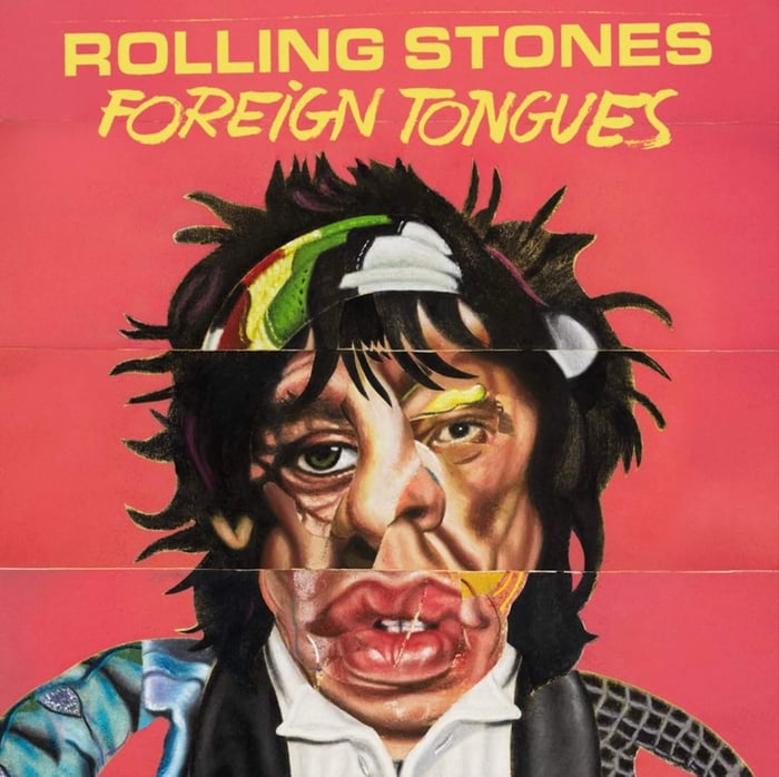Rolling Stones 'Foreign Tongues' album artwork