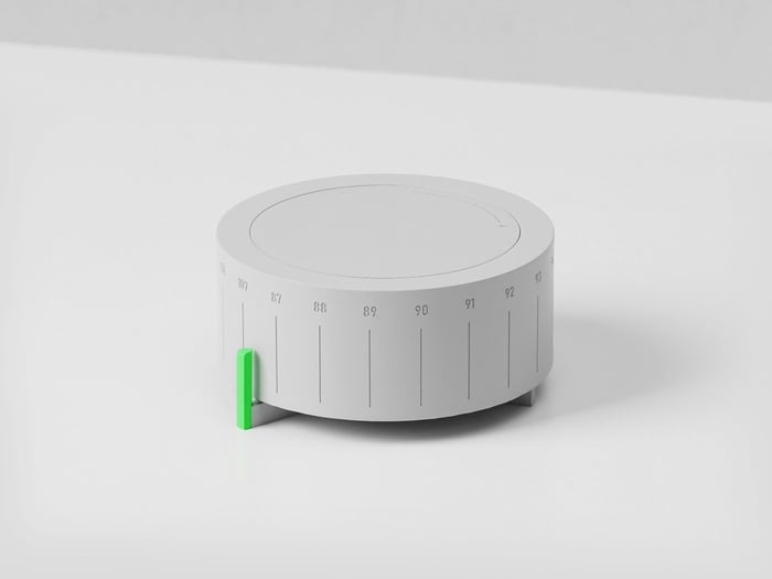 Wheel Digital Radio side view