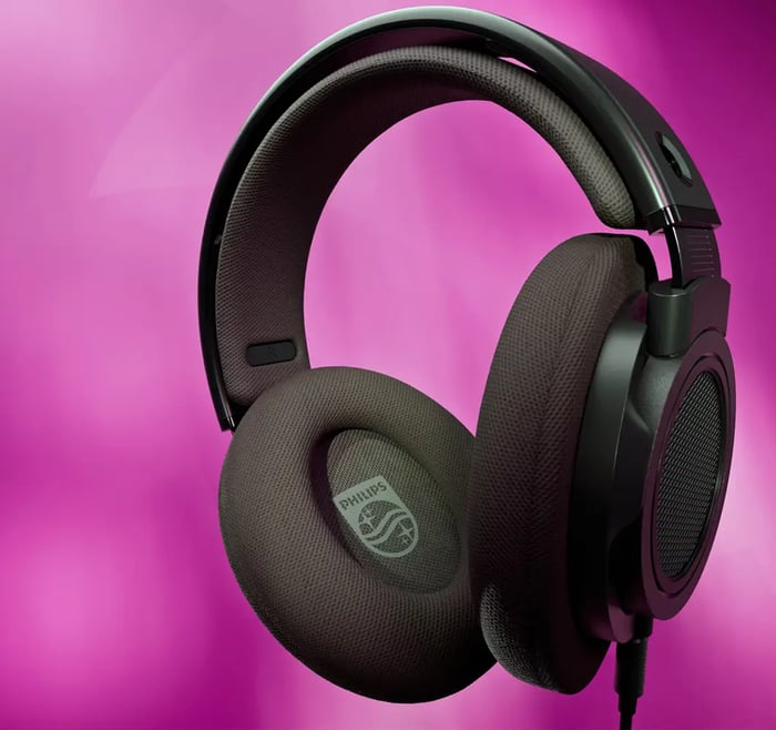Philips Freddie retro open-back headphones