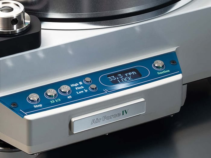 Detailed look at the platter’s surface