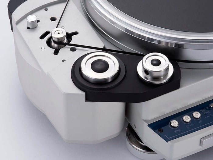 Motor and belt drive assembly