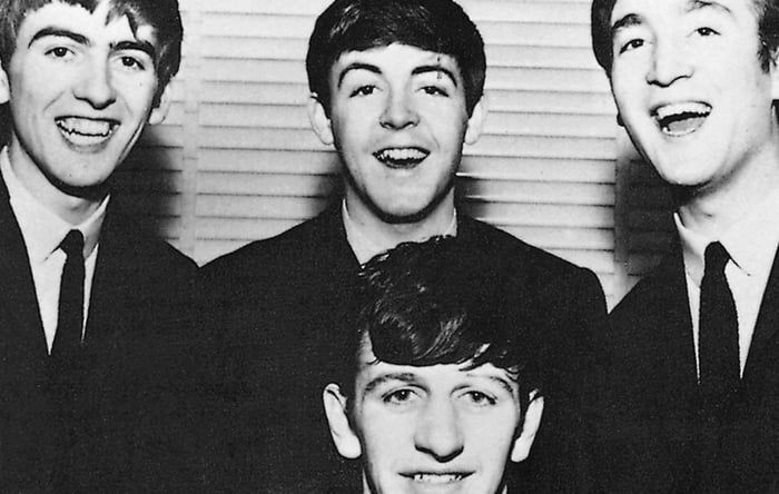 The Beatles in 1962