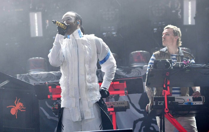 The Prodigy electrifying the crowd with their legendary live show