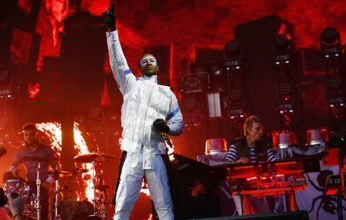 The Prodigy live at Glastonbury 2025