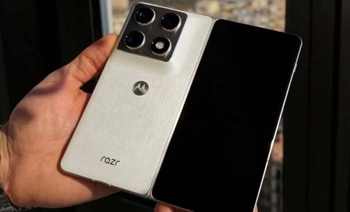 Motorola Razr Fold smartphone close-up