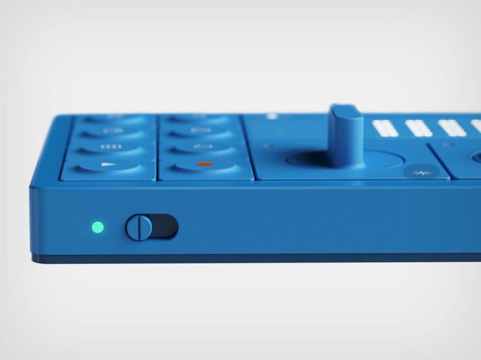 Back view of T.M-4 showing inputs and outputs