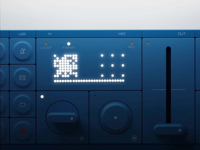 T.M-4 top view showing layout and controls