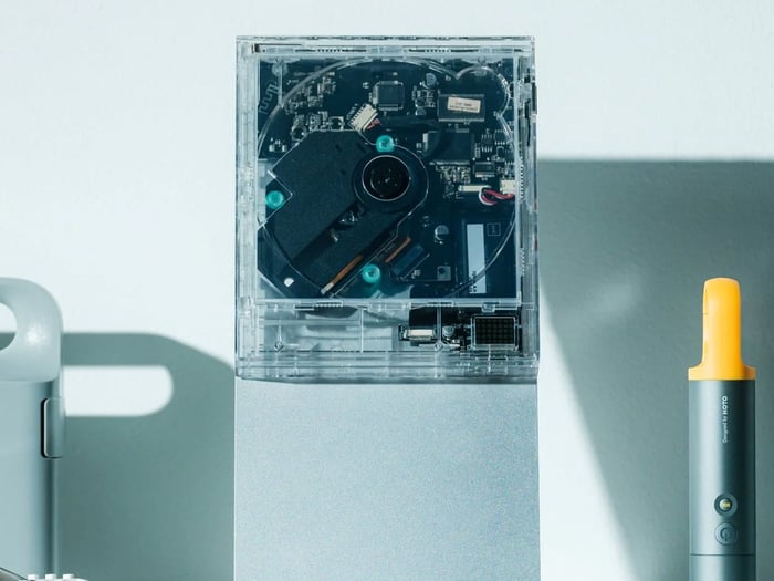 ClearFrame CD player wall display