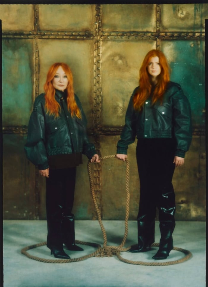 Tori Amos and her daughter Natasha "Tash" Hawley. (Credit: Kasia Wozniak)