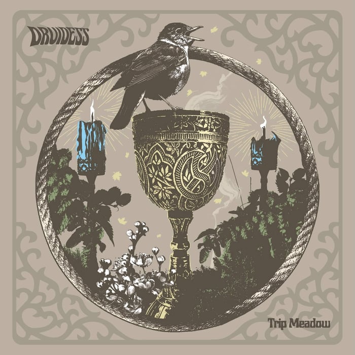 Trip Meadow album cover art for Druidess