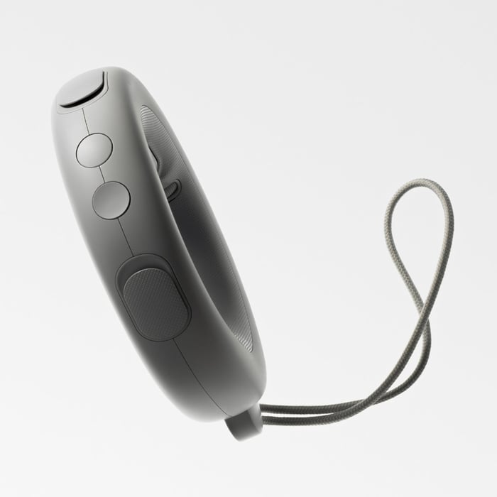 Tuno controller resting on a table