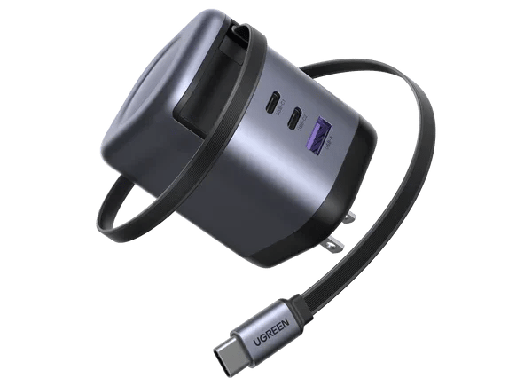 UGREEN Nexode 100W Charger with Retractable Cable