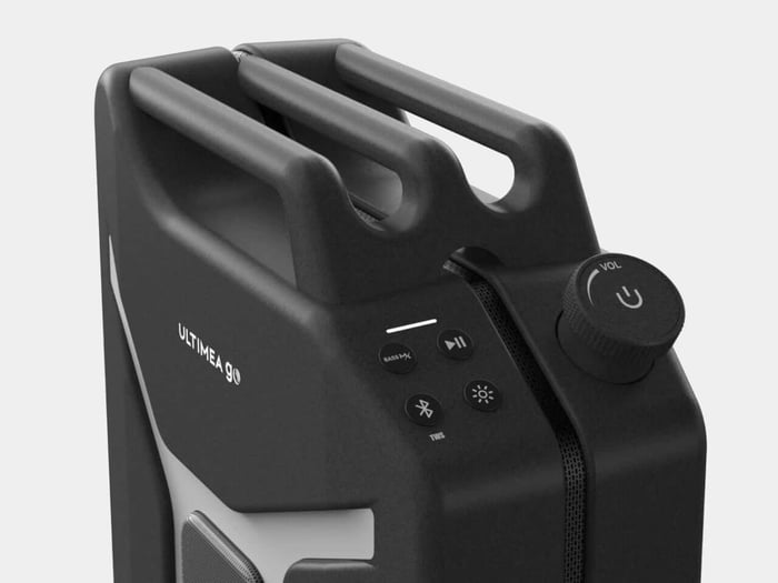 Plug in your guitar or mic and turn your party into a live gig.