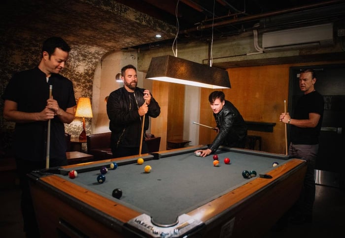 Jimmy Eat World performing - Photo by Jimi Giannatti