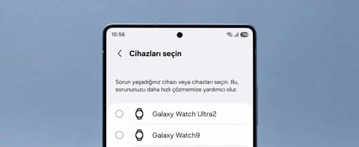 List of compatible devices in the Galaxy Wearable app code