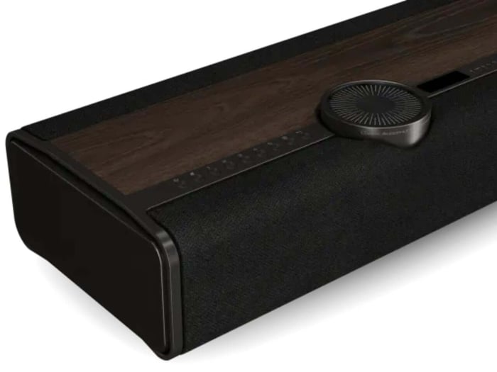 Elegant rear panel with connectivity options