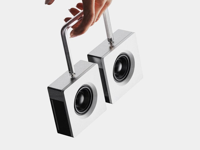 W-YZ Headphones Side View
