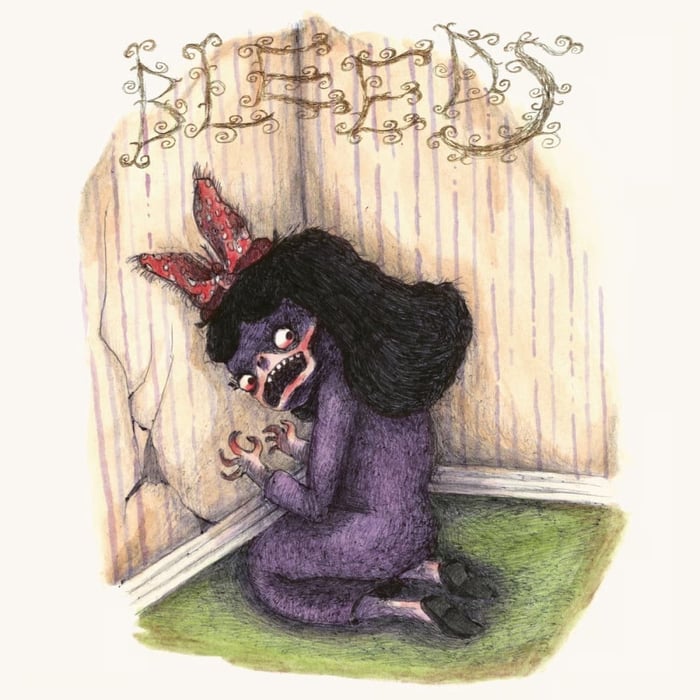 Album art for Wednesday’s ‘Bleeds’