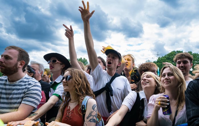 The fans at Wide Awake Festival in 2022