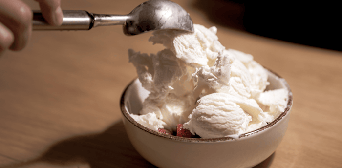 Camel milk Ice Cream