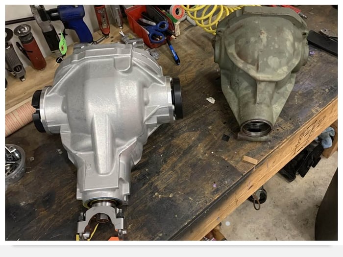 Stock differential vs. Detroit Speed ZR12 differential
