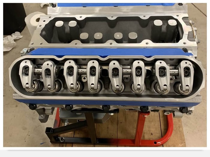 Engine head work done by Richard