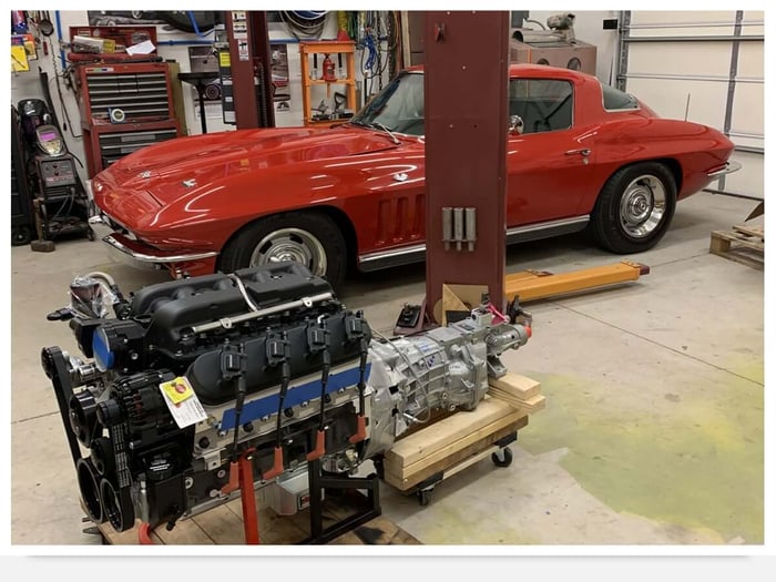 Richard's 1966 Corvette Before Restoration